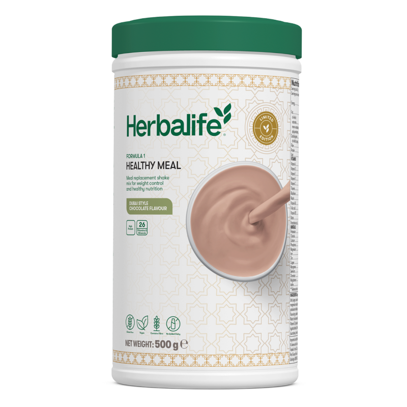 Formula 1 Healthy Meal Dubai style chocolate flavour 500 g SKU 611K Limited Edition